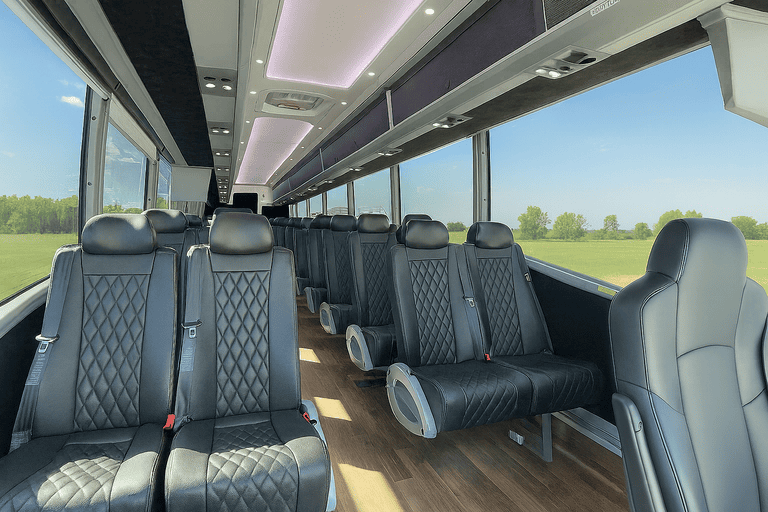 coach bus in Meridian