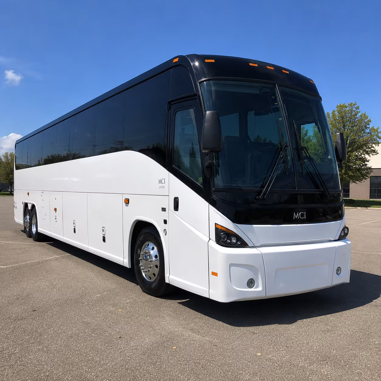 meridian 45 passenger charter bus