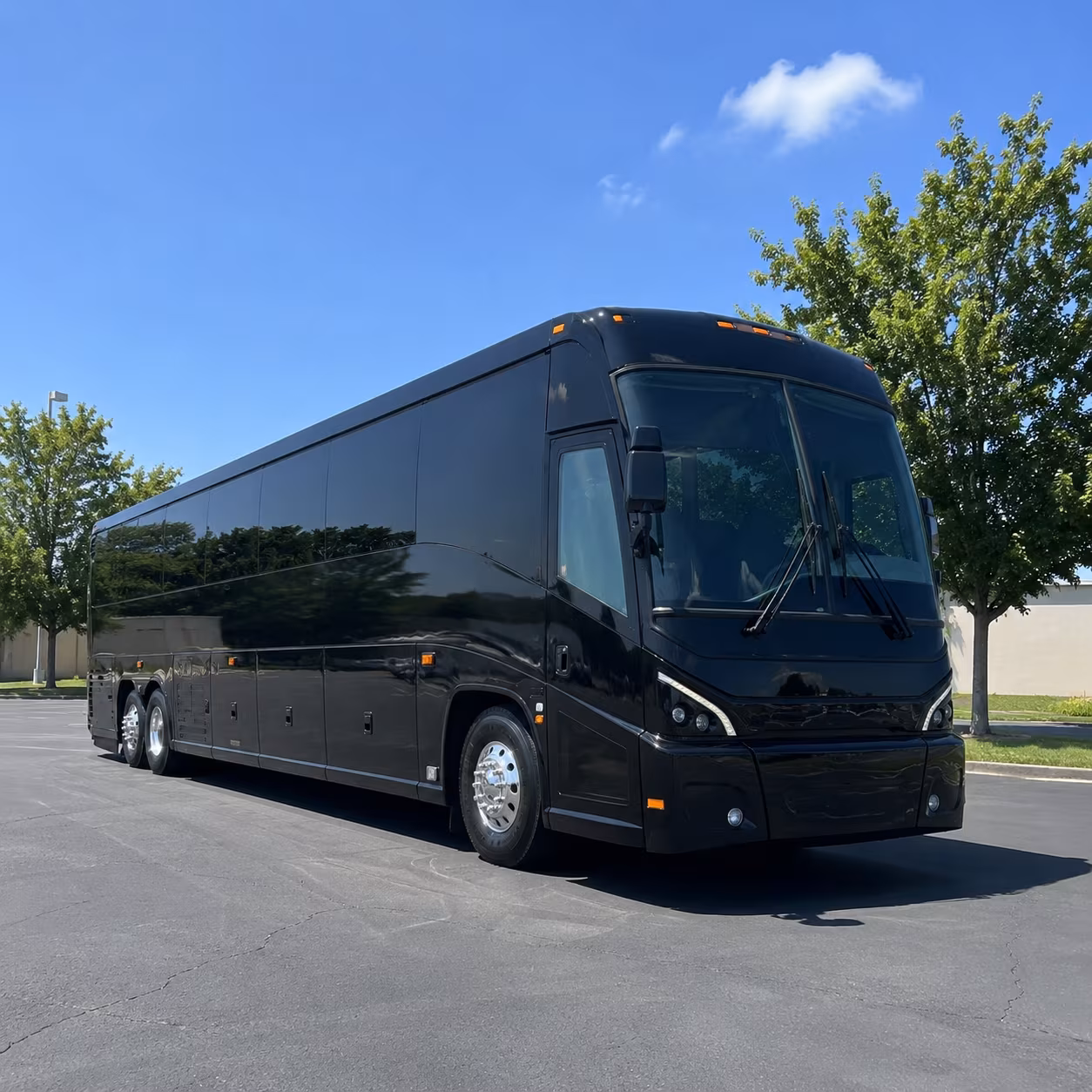 meridian 56 passenger charter bus