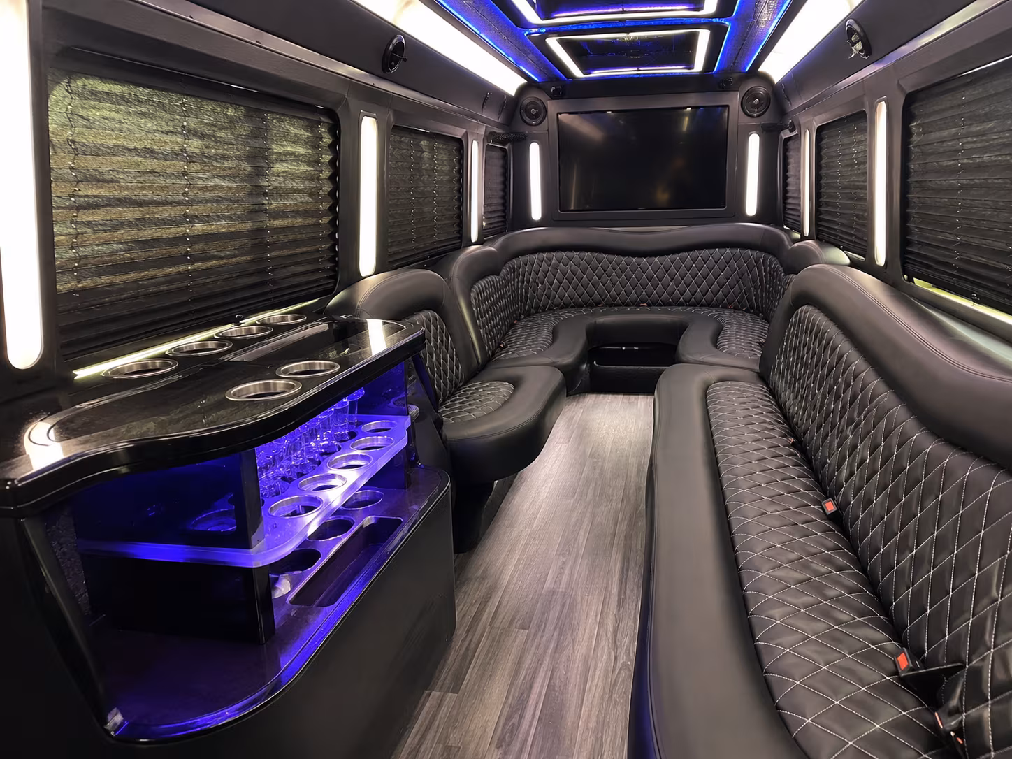 meridian concert party bus rental