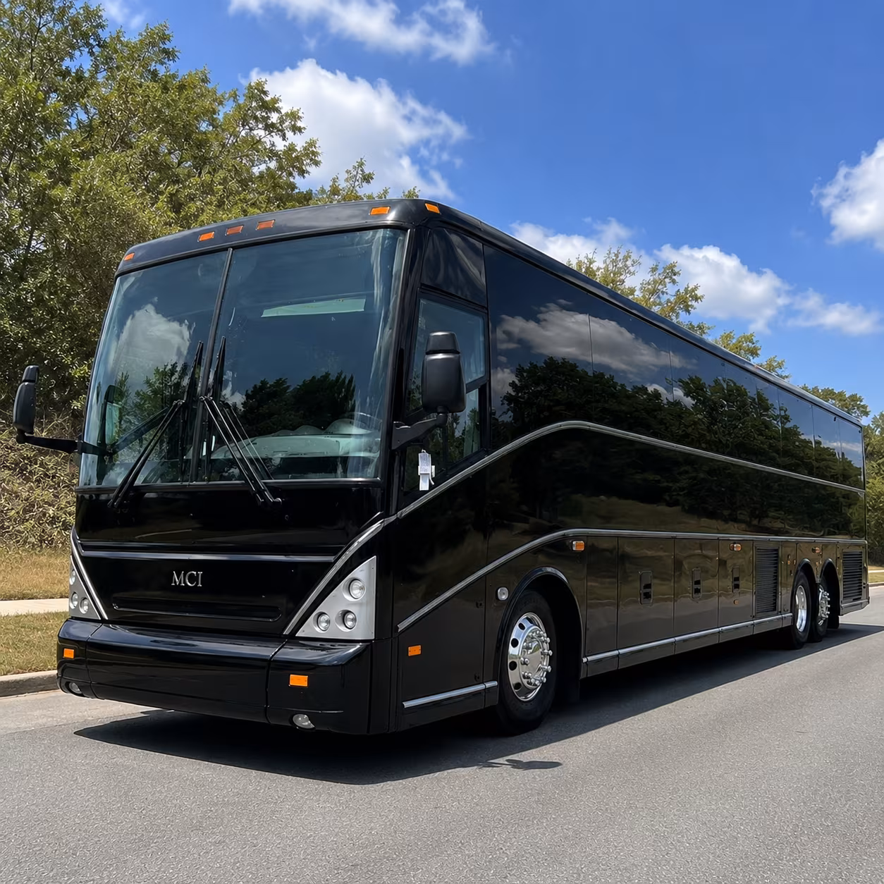 meridian convention charter bus rental