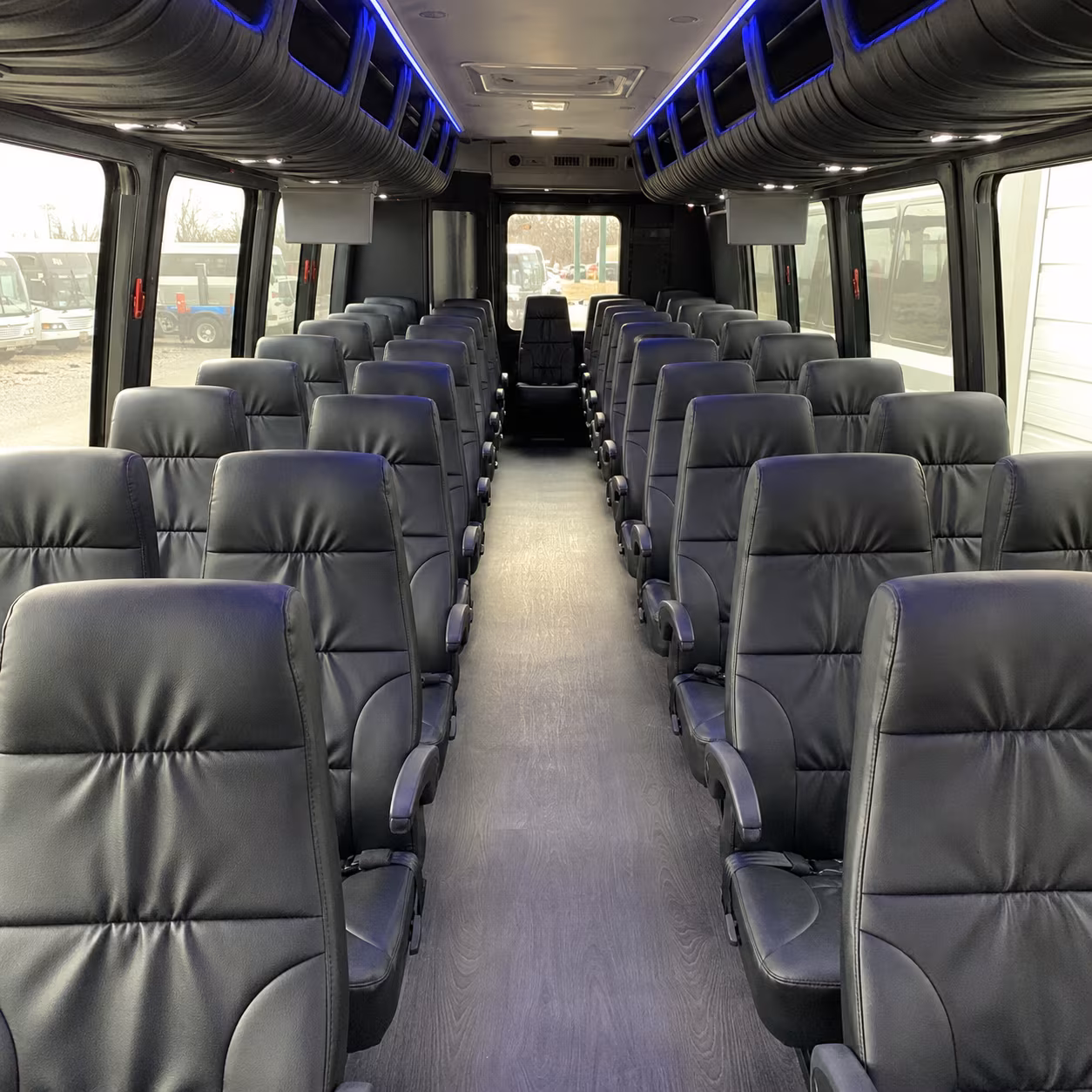 meridian field trip transportation onboard seating