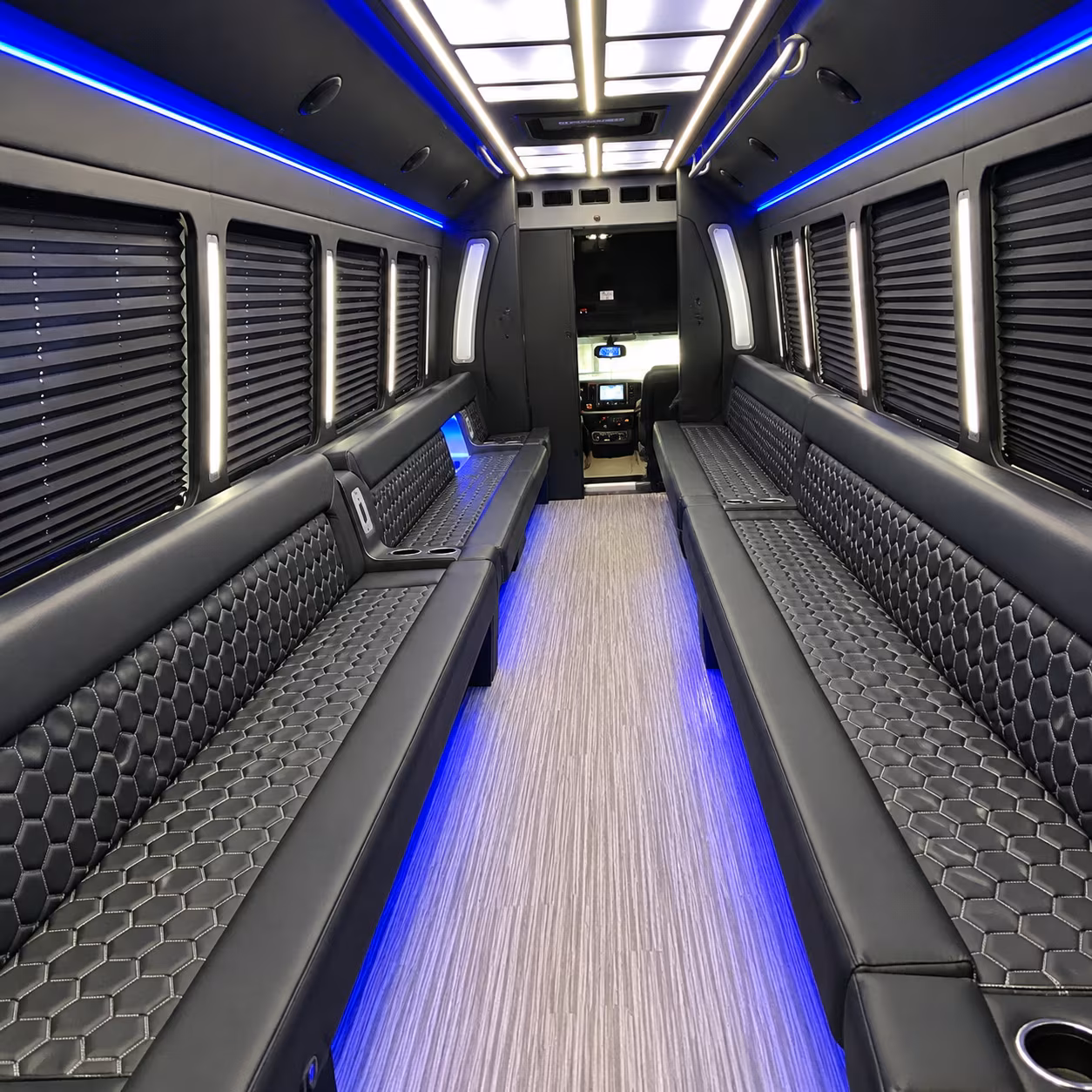 meridian holiday party bus rental