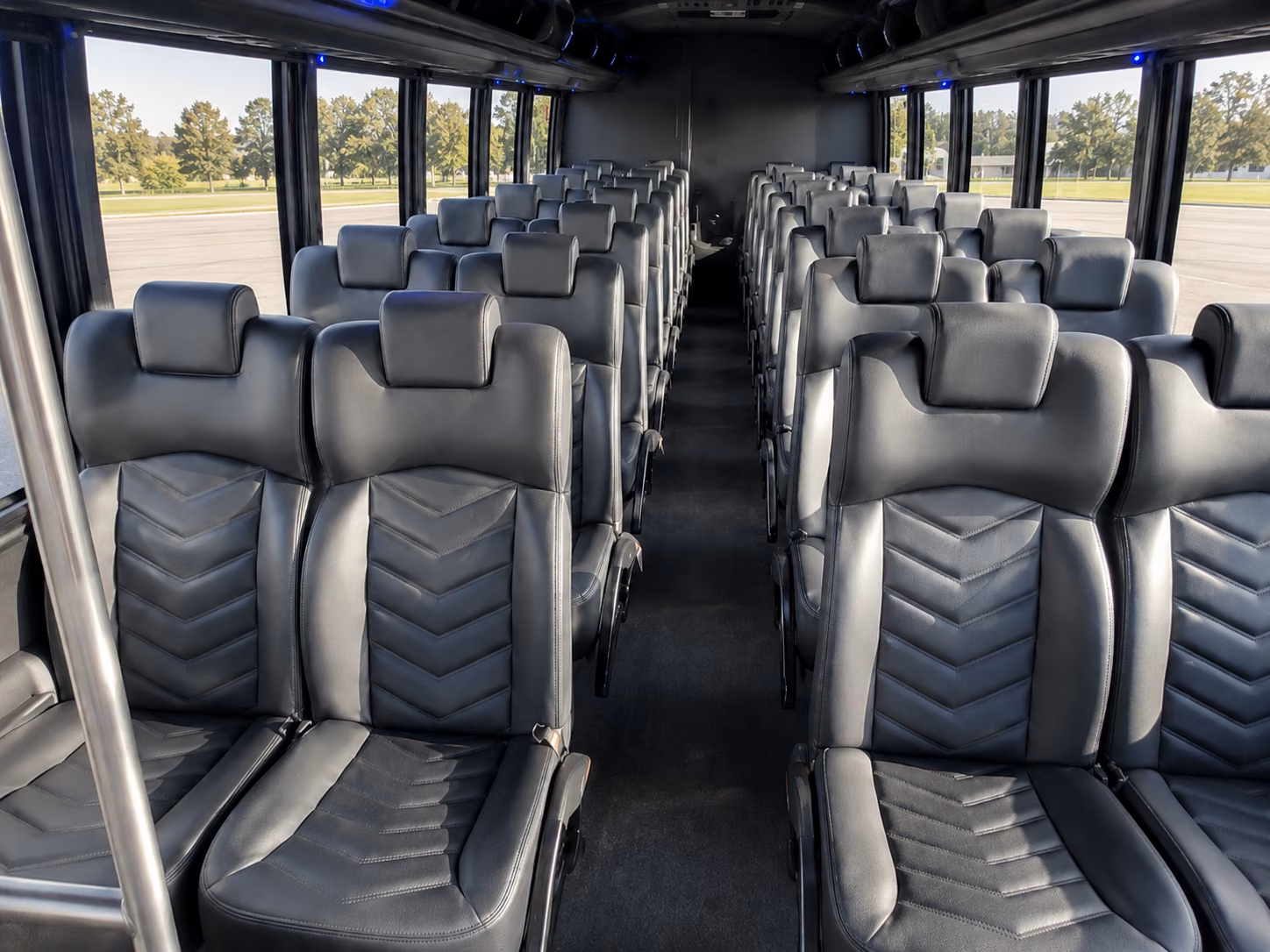 meridian hotel shuttle buses for arriving airport groups