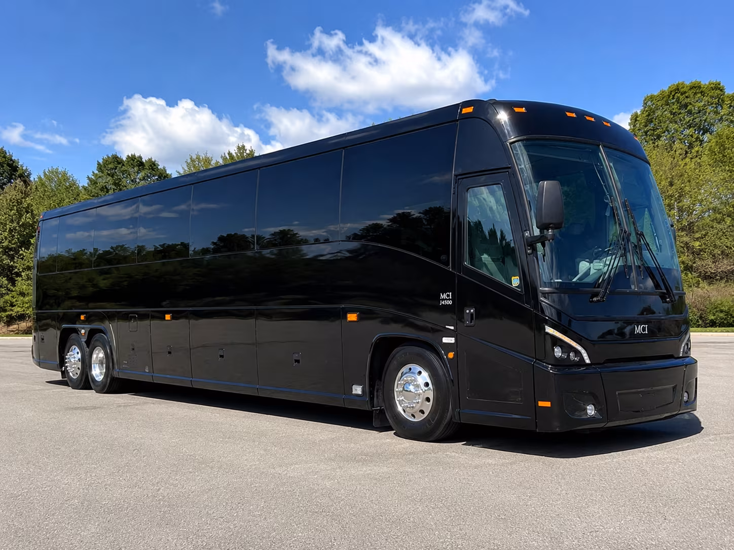 meridian long distance charter bus rental