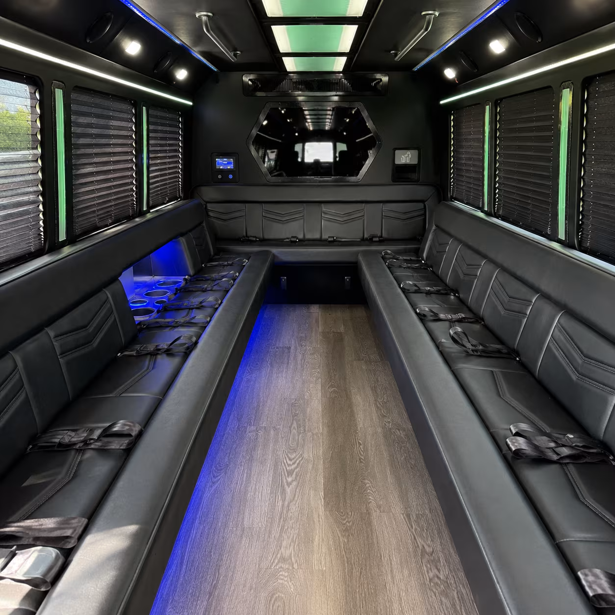 meridian new years eve party bus rental