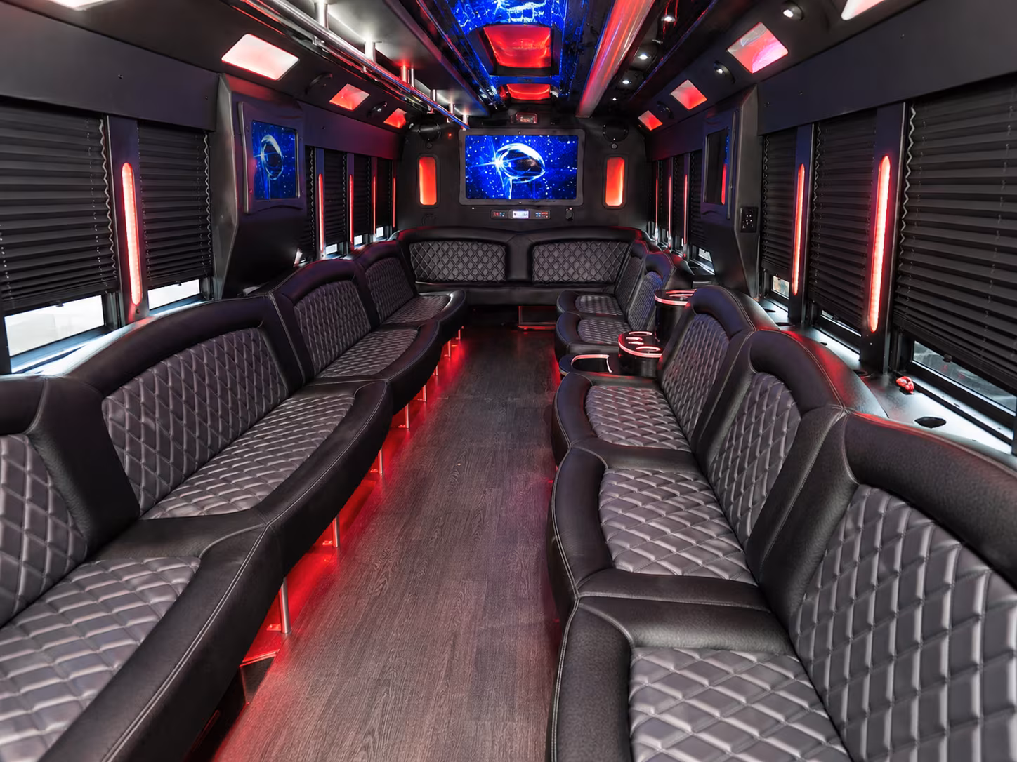 meridian prom party bus rental