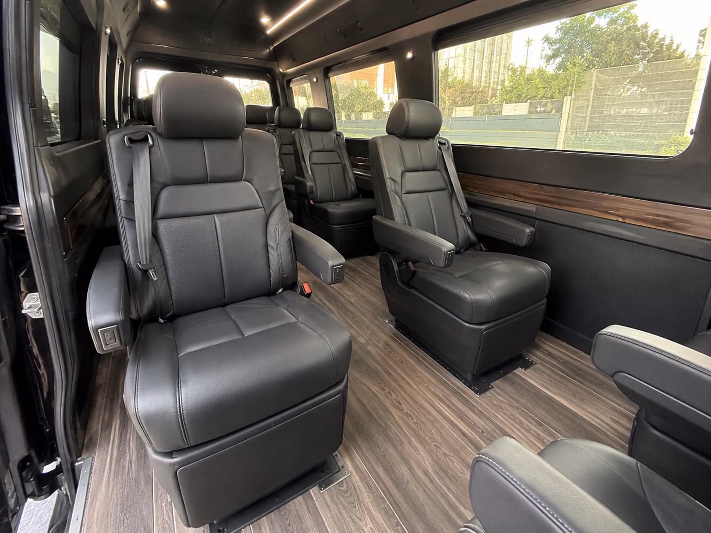 meridian sprinter van with driver interior