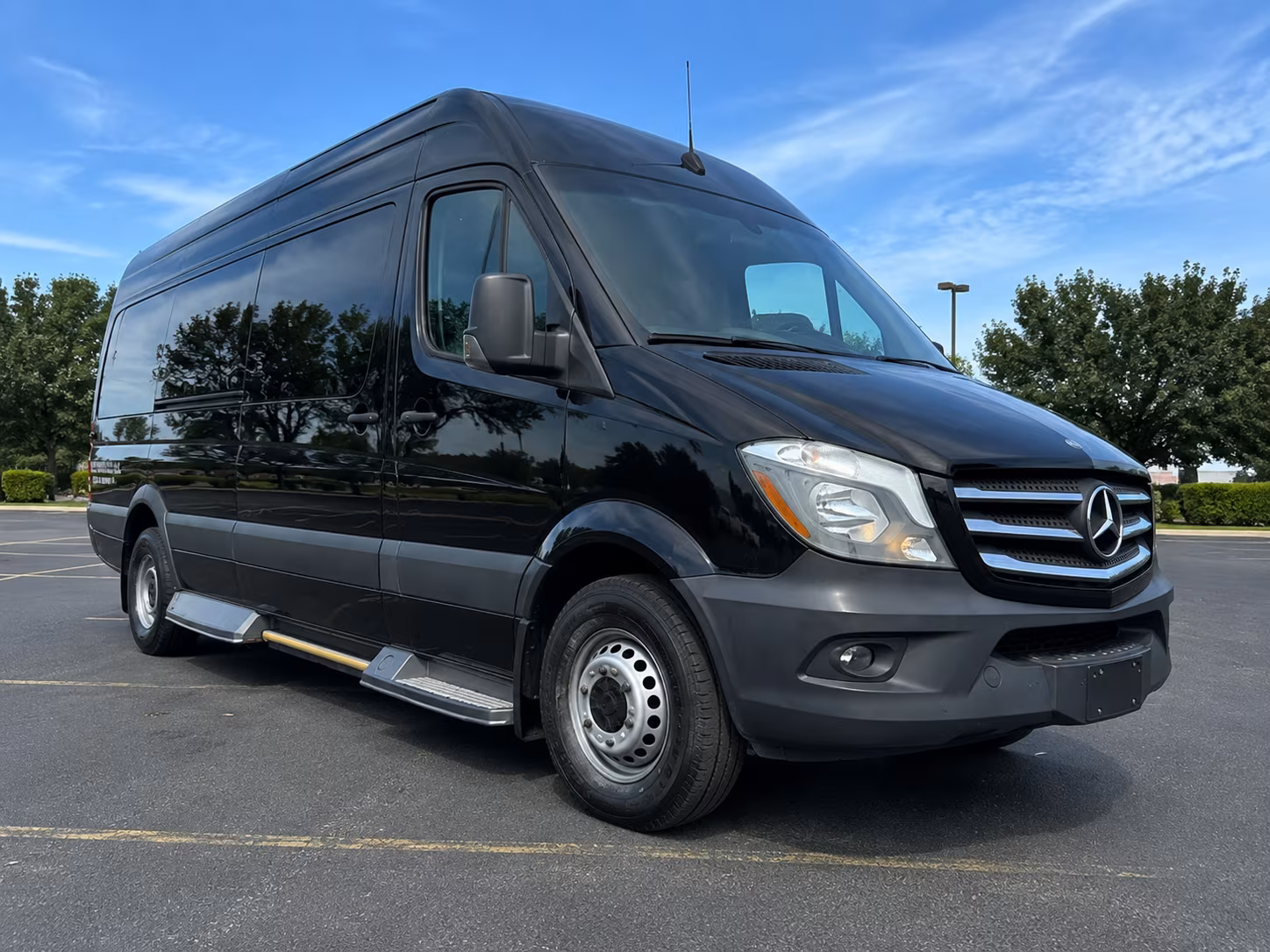 sprinter van and minibus rentals for small group winery