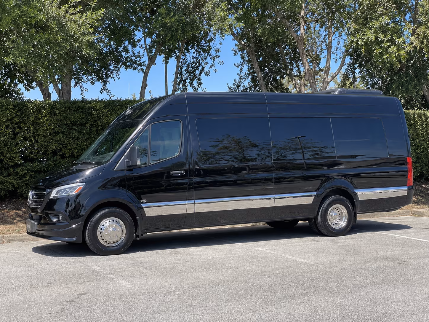 sprinter vans for small meridian prom groups and vip arrivals